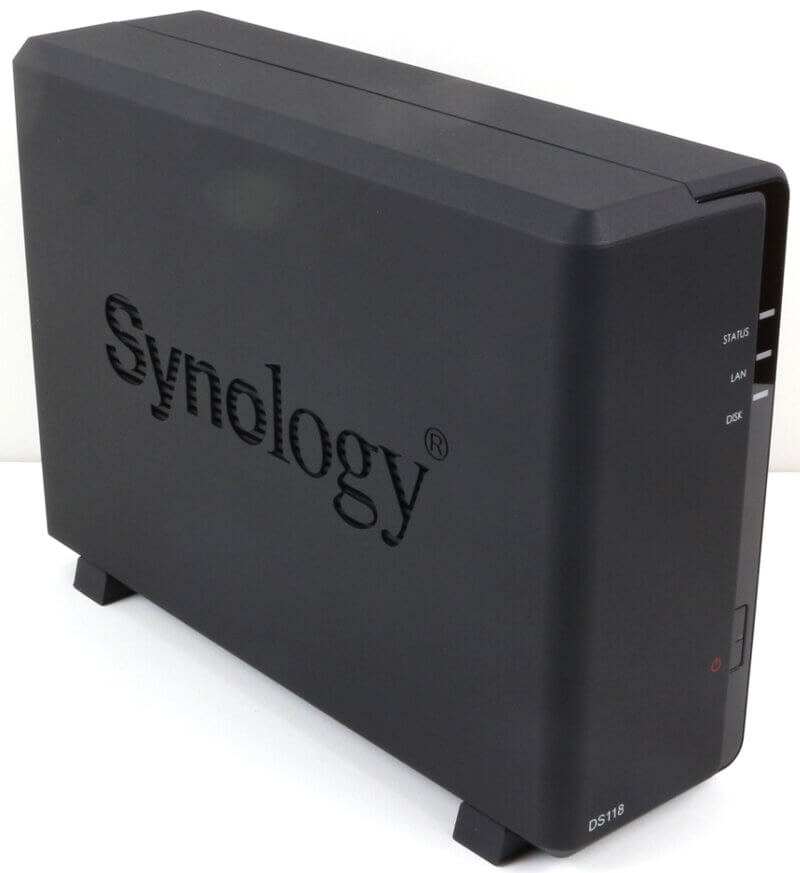Synology DS118 Photo view front right