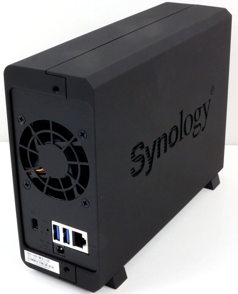 Synology DS118 Photo view rear left
