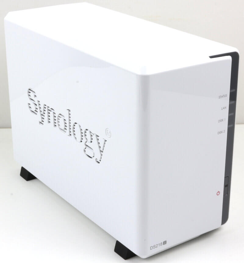 Synology DS218j Photo view front right
