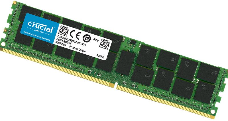 Crucial 128GB (2x64GB) DDR4 LRDIMM Kits Now Available in the UK