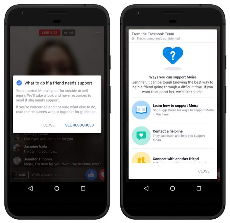 Facebook Rolling Out AI for Detecting Suicidal Posts
