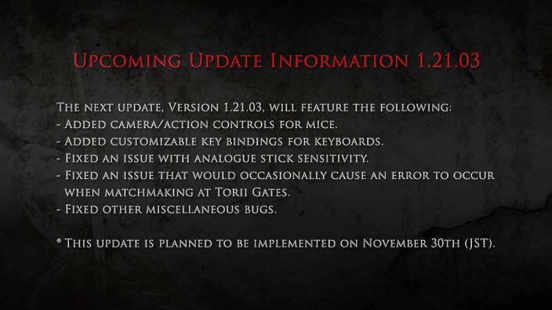 Nioh: Complete Edition Finally Gets Mouse and Keyboard Update
