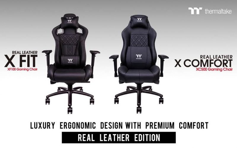 Tt eSPORTS Announces 'Real Leather Edition' Gaming Chairs
