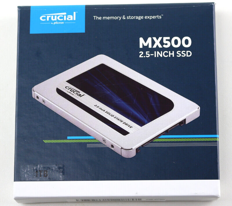 Crucial MX500 1TB Photo box front