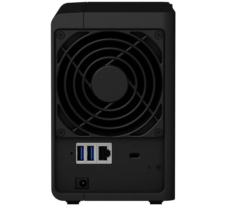 Synology DS218 back