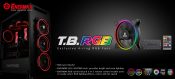 Enermax Introduces T.B. RGB Fans LED with 4-ring RGB Design