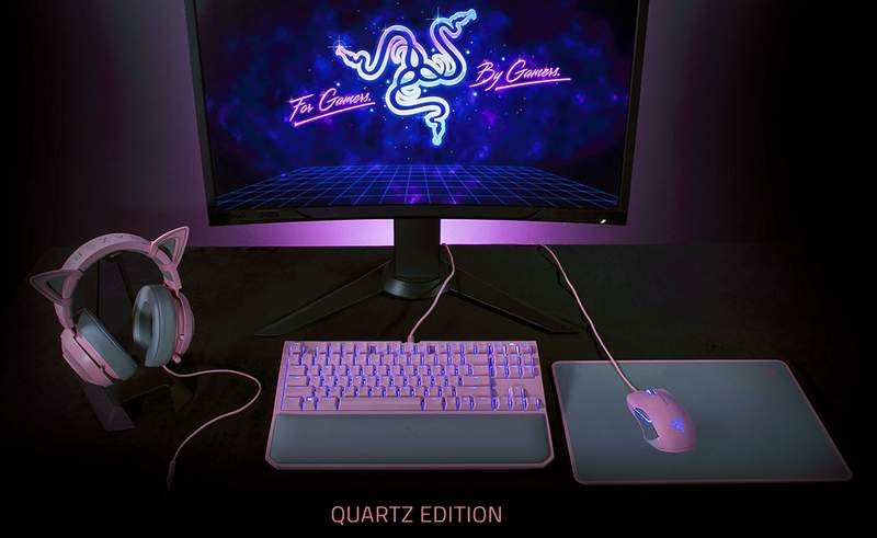 Razer Announces All Pink 'Quartz Edition' Peripherals