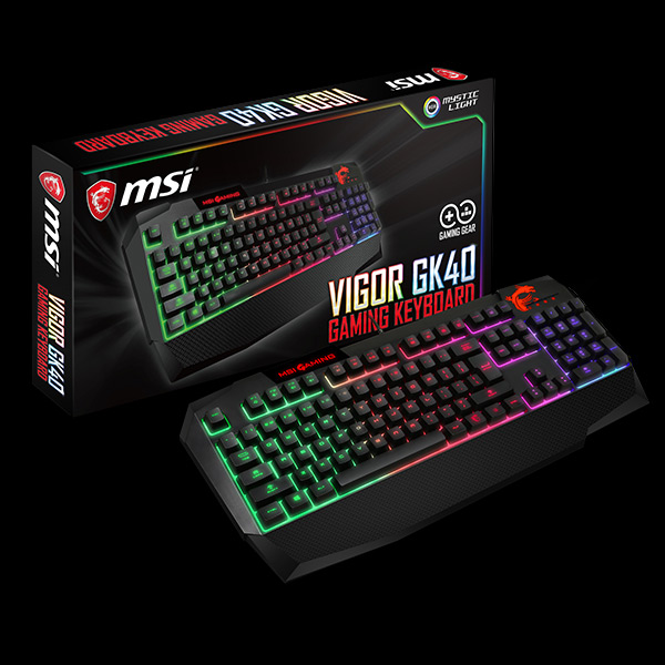 MSI Immerse GH60 Headset and Vigor GK40 Keyboard Launched