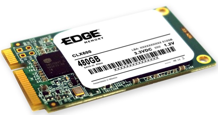 CES2018 EDGE CLX600 mSATA SSD