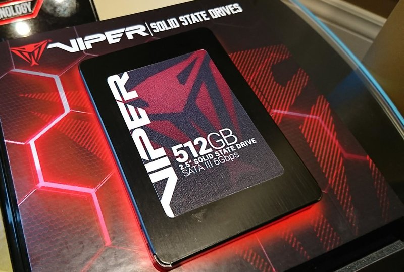 CES2018 Patriot Viper 2.5" SATA