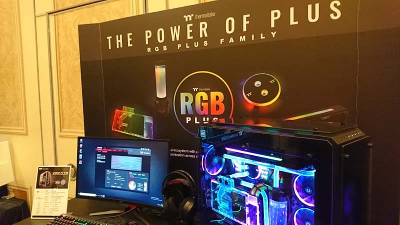 Thermaltake Up Their RGB Game at CES 2018