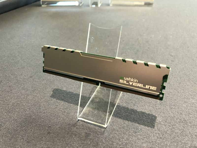 Mushkin Silverline is Stylish and Affordable DDR4 at CES 2018