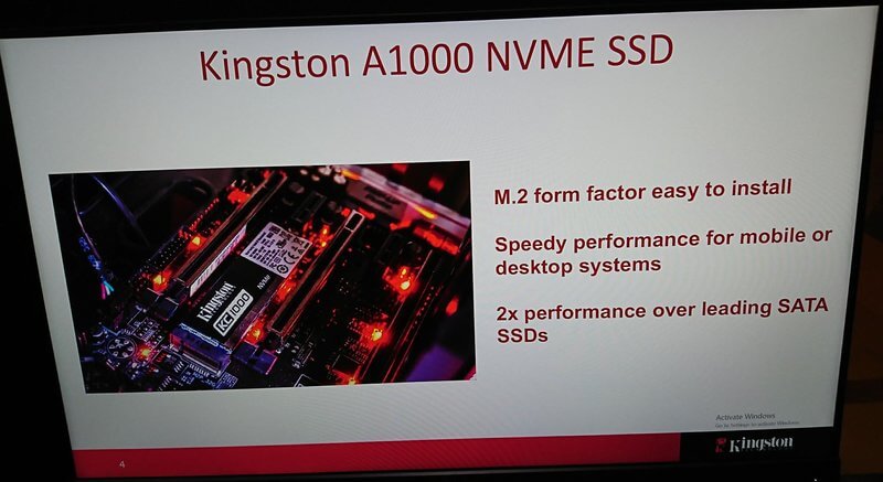 Kingston A1000 NVMe SSD 3 slide