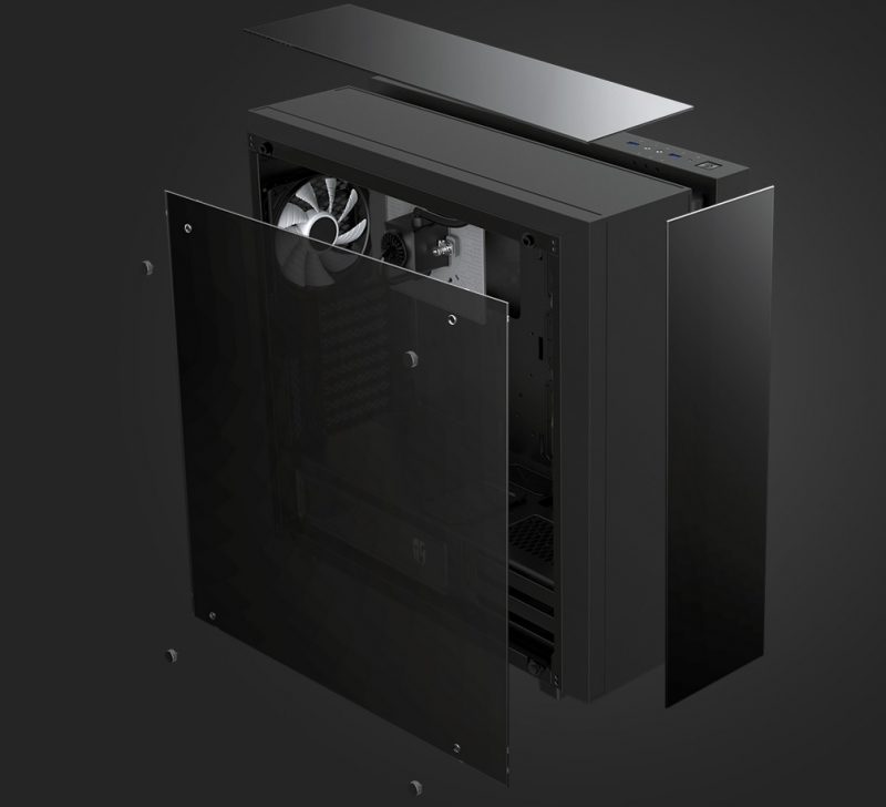Deepcool Launches the 'New Ark 90' Case with Integrated Cooler