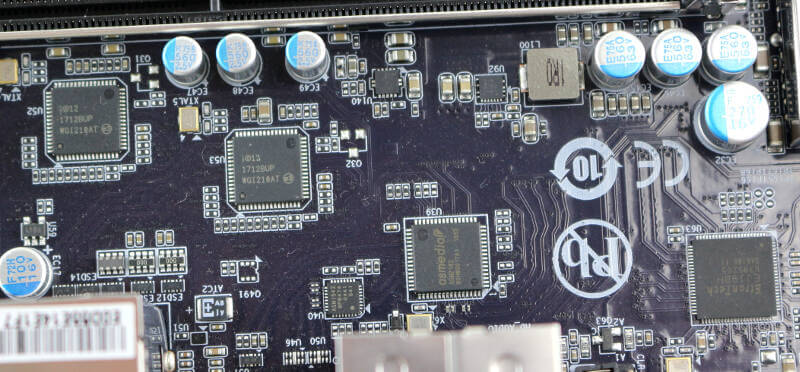 Gigabyte MW51-HP0 Photo details chips