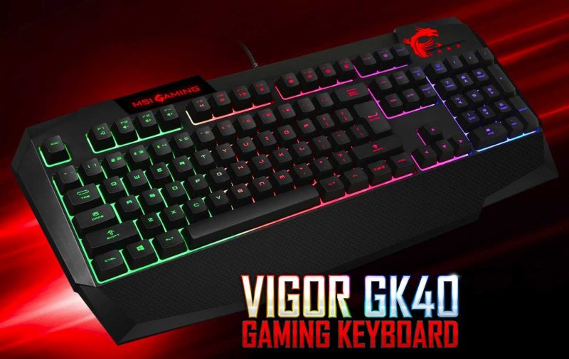 MSI Vigor GK40 Gaming Keyboard Review