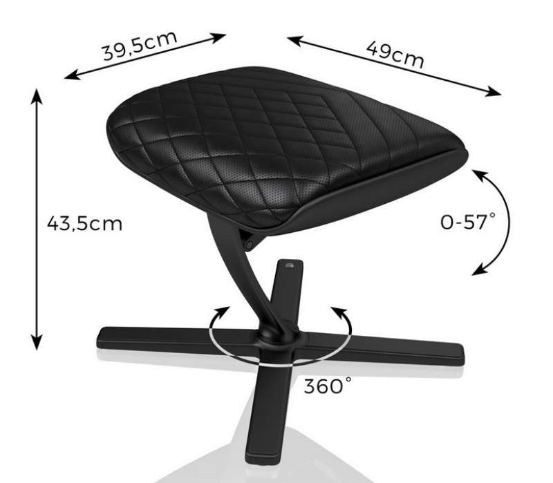 Noblechairs Releases Footrest Accessory With Adjustable Incline