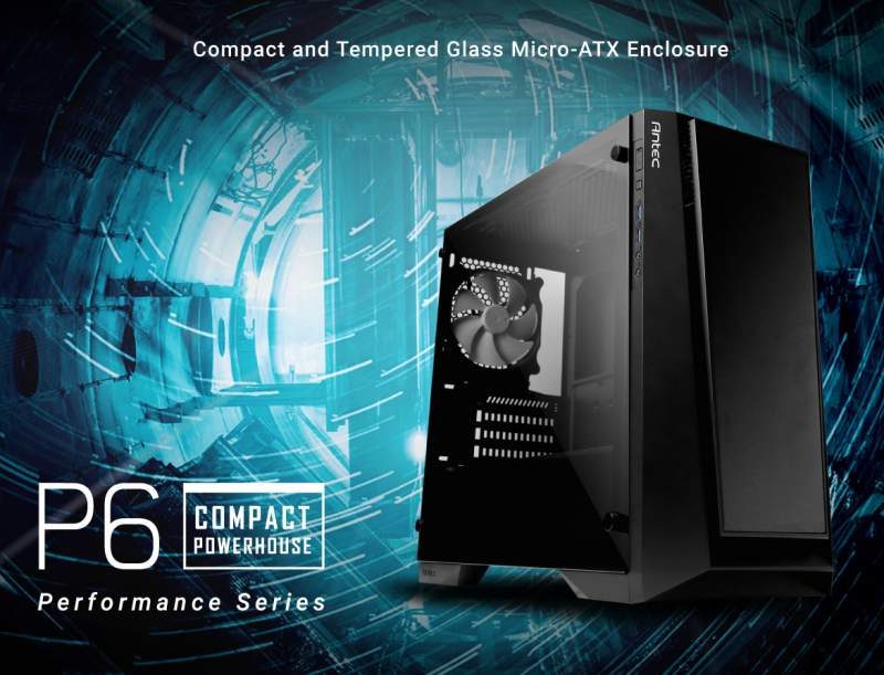 Antec P6 Micro-ATX Tempered Glass Chassis Review