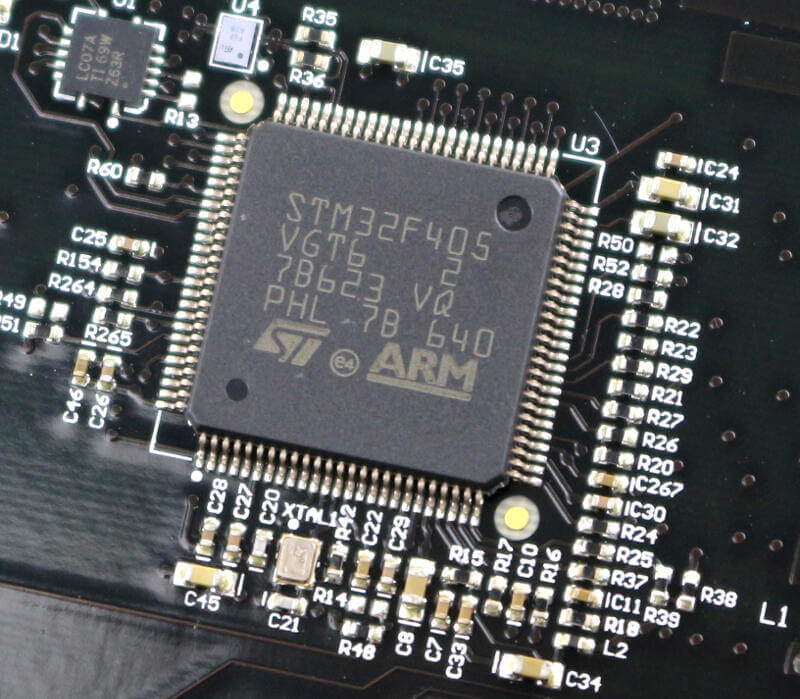 Kingston DCP1000 Photo closeup ARM chip