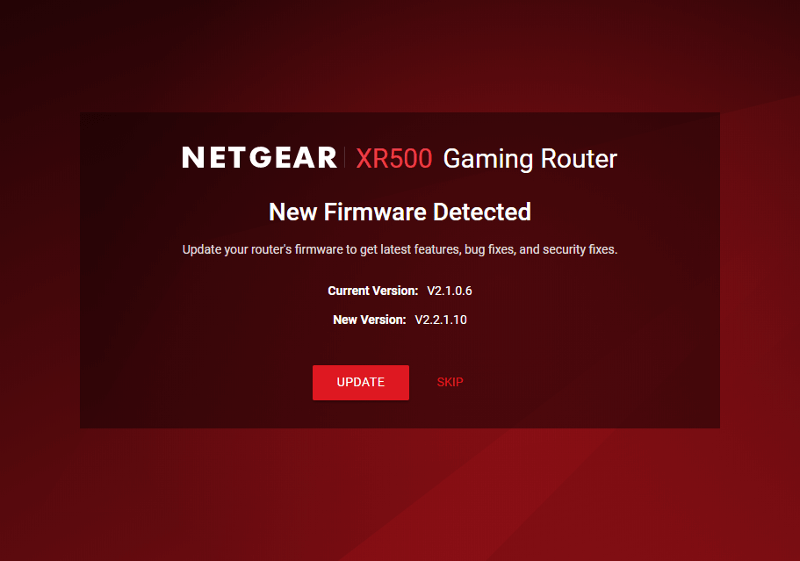 NETGEAR Nighthawk Pro Gaming XR500 SS 00 Init 10