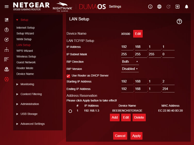 NETGEAR Nighthawk Pro Gaming XR500 SS 01 AS1 Setup 4