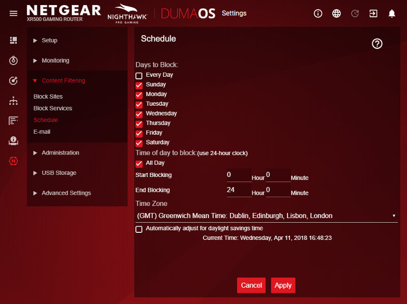 NETGEAR Nighthawk Pro Gaming XR500 SS 01 AS3 Filter 4