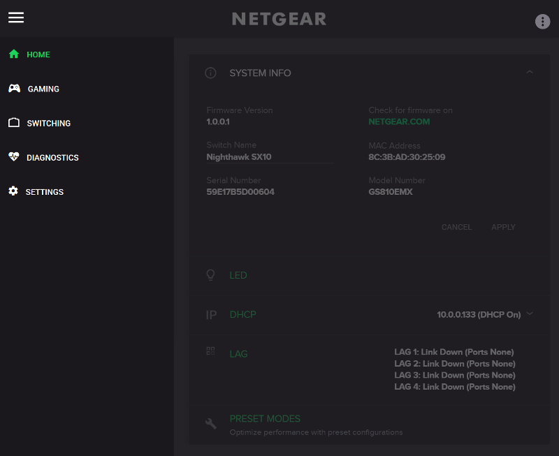 NETGEAR Nighthawk SX10 SS01 5