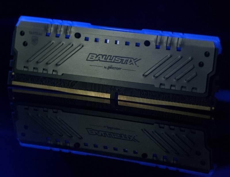 Crucial Launches Ballistix Tactical Tracer RGB DDR4 Memory