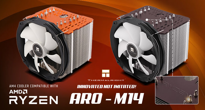 Thermalright Introduces the ARO-M14 CPU Cooler