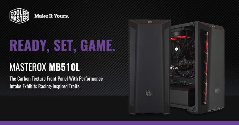 Cooler Master Introduces the MasterBox MB510L Chassis