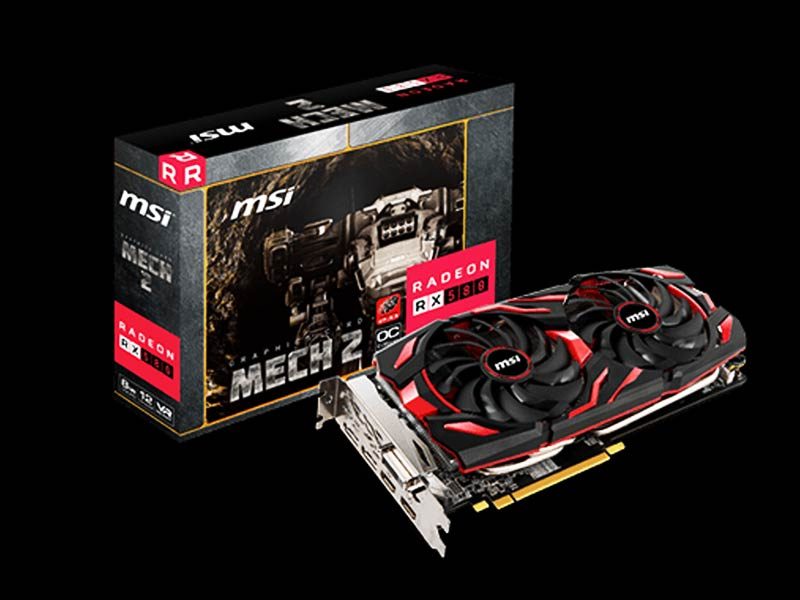 MSI Introduces Radeon RX MECH 2 Series Graphics Cards