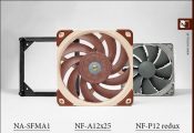 Noctua Launches Next-Gen NF-A12x25 and NF-P12 Redux Fans