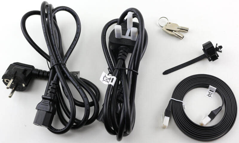 Buffalo TeraStation 5810DN Photo box accessories cables