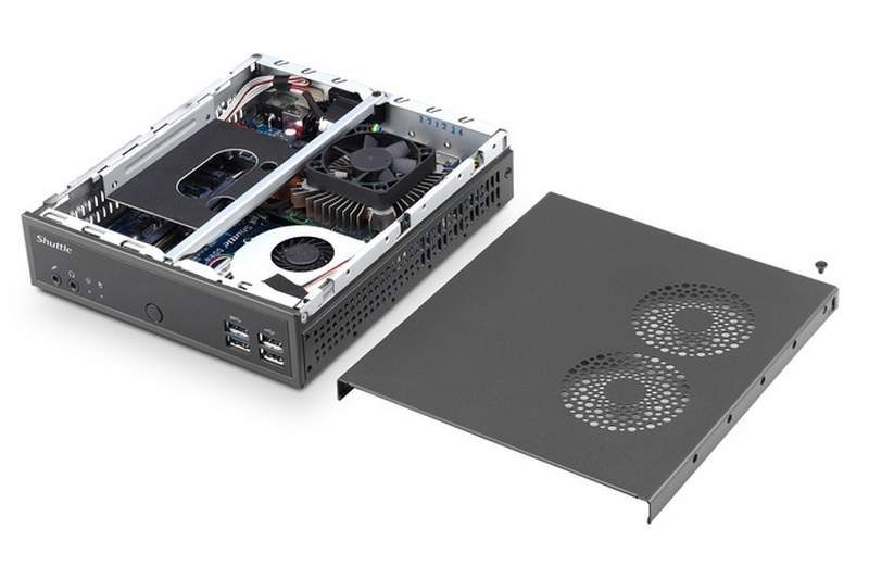 Shuttle Launches 1.3-Litre Mini-PC with GeForce GTX 1050 GPU