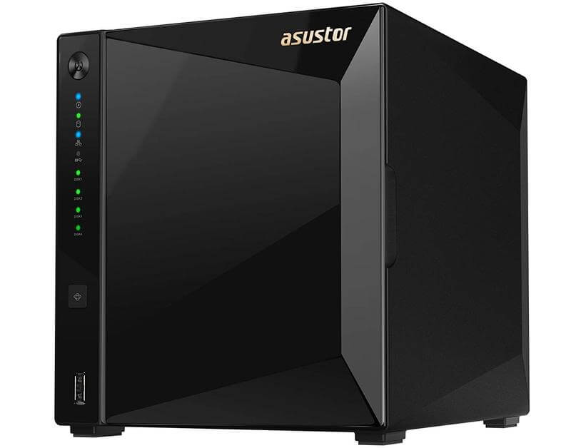 ASUSTOR AS40 AS4004T view front angle 2