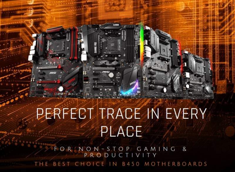 MSI B450 Motherboard Lineup Prices Listed
