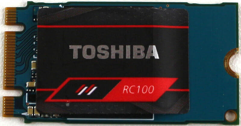 Toshiba OCZ RC100 240GB Photo view top