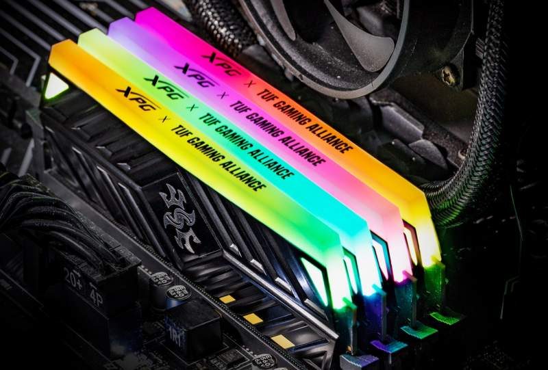 ADATA Launches Spectrix D41 TUF Gaming Edition DDR4