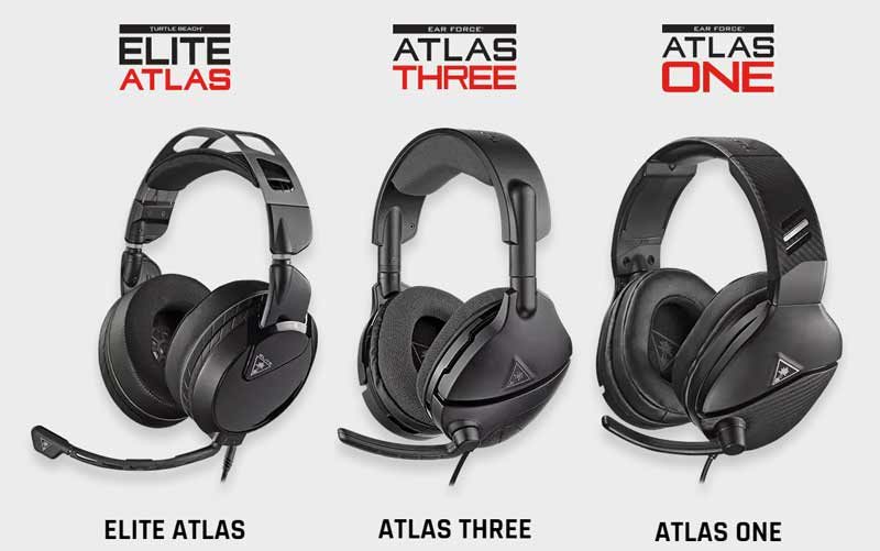 Turtle Beach Releases the Atlas Series PC Gaming Headsets