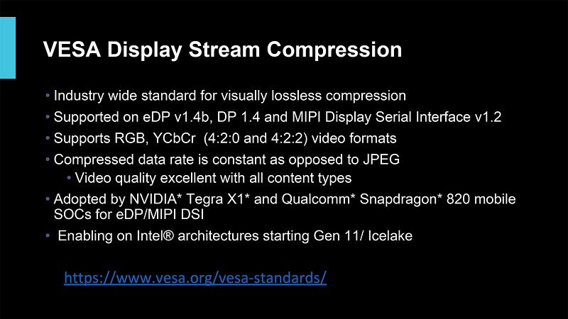 Intel Gen 11 iGPU Graphics Ice Lake