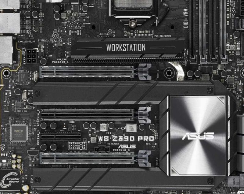 ASUS WS Pro Z390 Motherboard Review