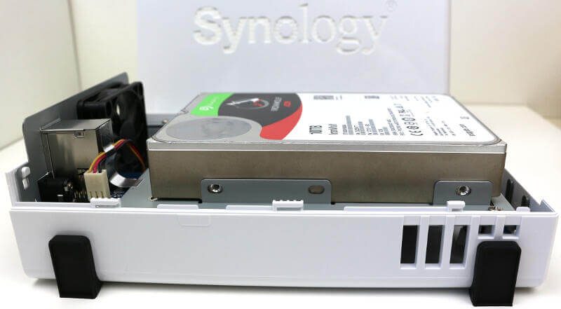 Synology DS119j Photo details drive 1