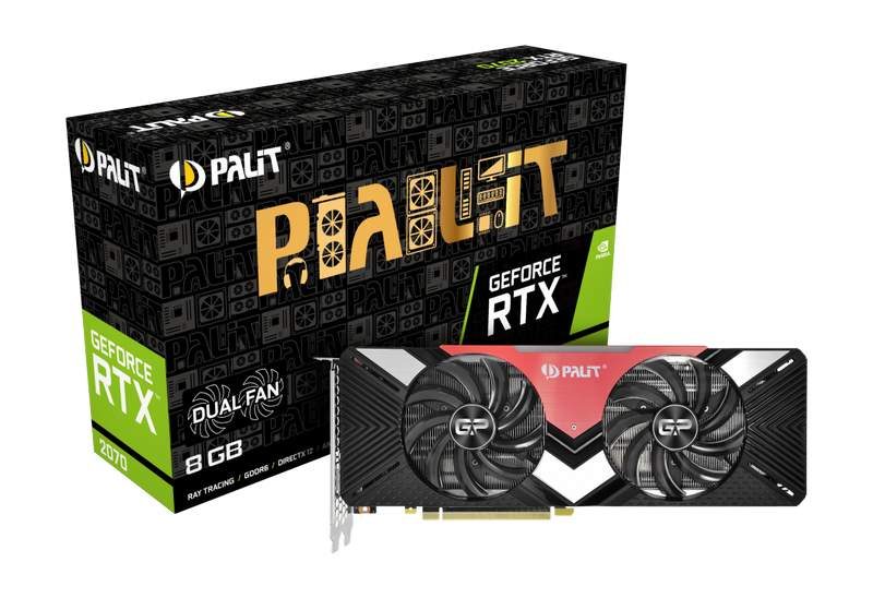 Palit Introduces GeForce RTX 2070 Video Card Lineup