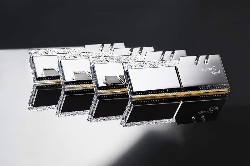 G.SKILL Launches New Trident Z Royal Series DDR4 Kits