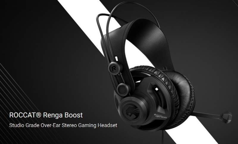 Roccat Announces the Renga Boost Gaming Headset