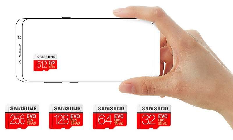 New 512GB Samsung EVO Plus microSD Show Up On Listings