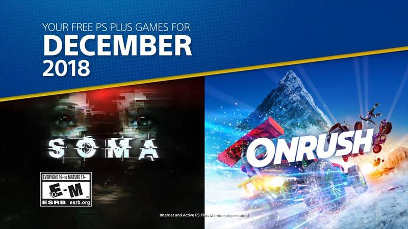 Sony Reveals PlayStation Plus Free Games for December 2018