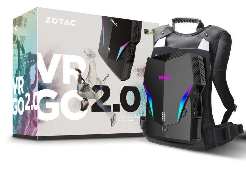 ZOTAC's 2nd Gen VR GO 2.0 Backpack is Now Available