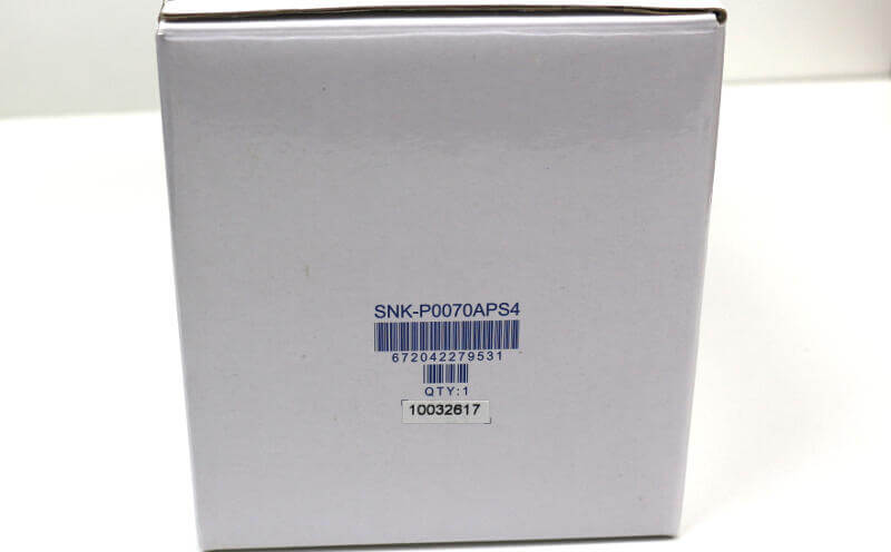 Supermicro SNK-P0070APS4 Photo box side