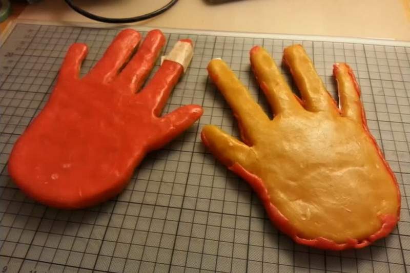 Hand Made of Wax Used to Fool Vein Authentication Security